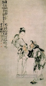 中国 Painting - 漁師と漁師黄シェン繁体字中国語